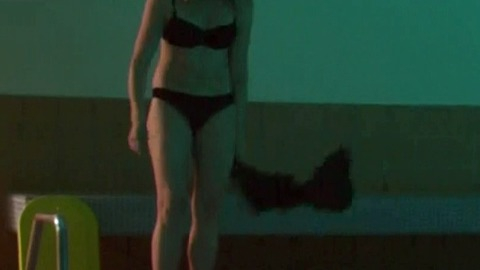 Jessica St. Clair in Playing House (2014-2015) Sexy Underwear Black Bra Black Underwear 740341