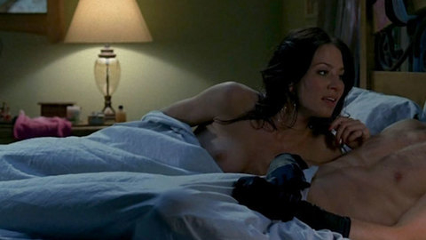 Lynn Collins in True Blood (2008-2014) Breasts Bed Breasts 665774