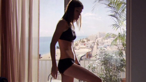 Jennifer Carpenter in Dexter (2006-2013) Underwear Black Bra Black Panties 690458