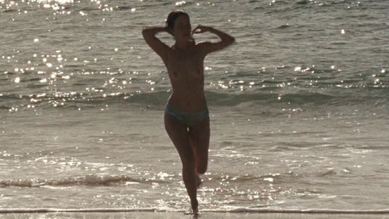 Victoria Hill Nude in December Boys. Breasts, beach, brunette. 746560