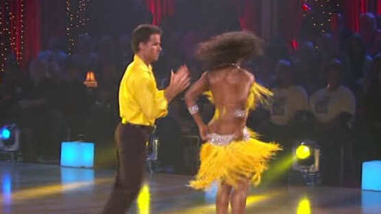 Monique Coleman Naked in Dancing with the Stars. Butt, Black, back exposed. 662899