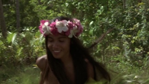 Tevaite Vernette Naked as Mauatua. Breasts, brunette, hard nipples. 769479