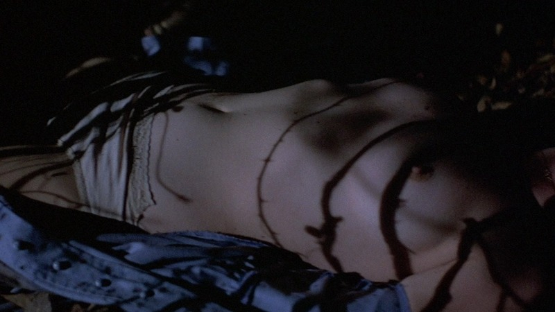Amanda Platt from The Beast Within Naked. Breasts, Body Double, brunette, hard nipple. 732131