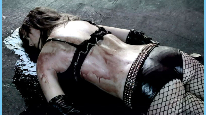Sexiest Allison Miller Scene in CSI: NY. Sexy, SFW, black bra. 661105