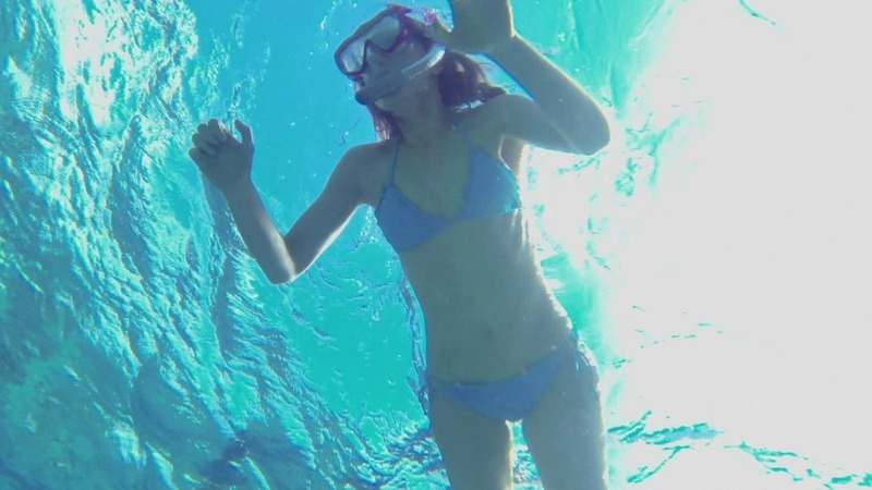 Hottest Samantha McCall Scenes. Bikini, SFW, blue bikini. 739101