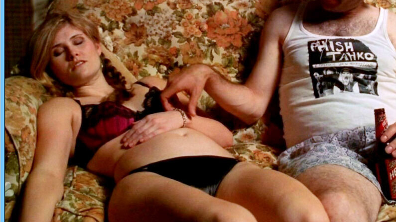 Sexiest Chick #1 Scenes. Underwear, SFW, black and red bra. 662734