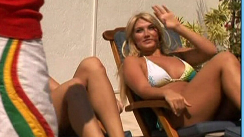 Sexiest Brooke Hogan Scene in Brooke Knows Best. Bikini, blonde, hand in hair. 666079