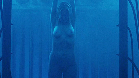 Debra Lynne McCabe in Saw III (2006) Breasts Merkin Blue Light Breasts 713876
