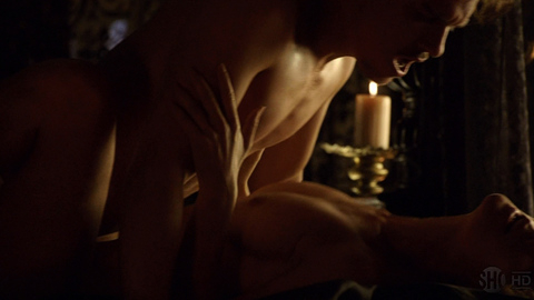 Charlotte Salt in The Tudors (2007-2010) Breasts Breasts Candle 670403