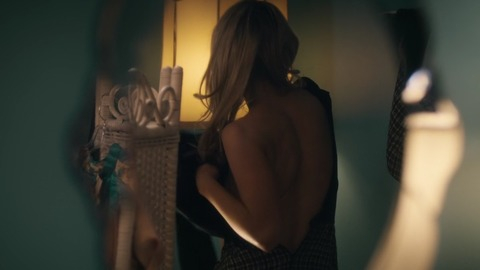 Hottest Katrina Bowden Scene in Public Morals. Sexy, SFW, back exposed. 772526