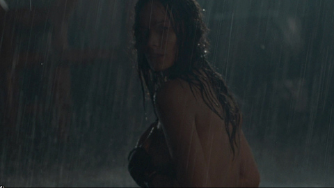 Moon Bloodgood in Terminator Salvation (2009) Sexy Back Exposed Outdoors 678491