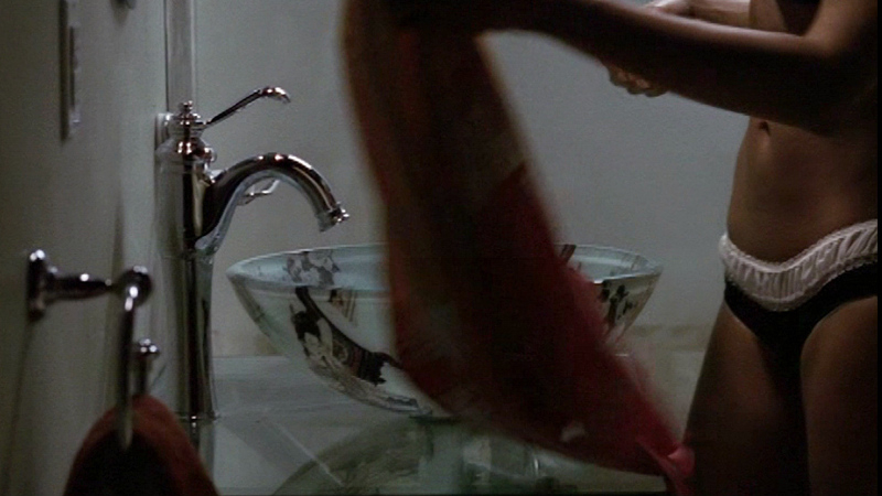 Hottest Ellen Ewusie Scene in Fear Itself. Underwear, SFW, bathroom. 675176
