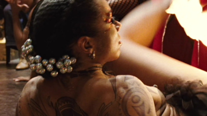 Eva La Dare Naked in Idlewild. Breasts, Black, Tattoos. 639739