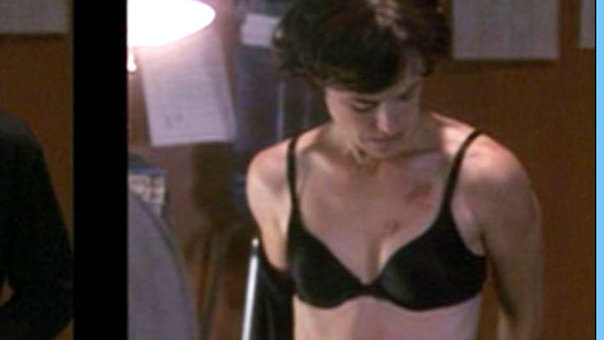 Hottest Nina Myers Scenes. Underwear, SFW, black bra. 657915