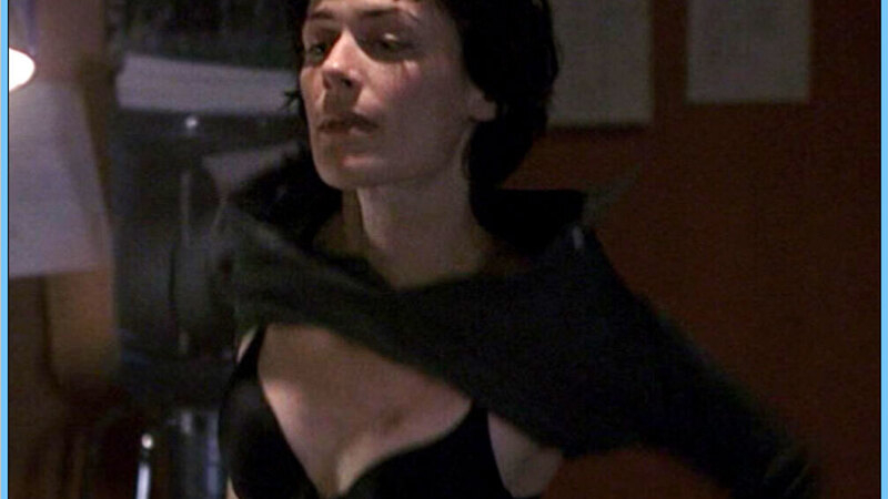 Sexiest Nina Myers Scenes. Underwear, black bra, brunette. 657916