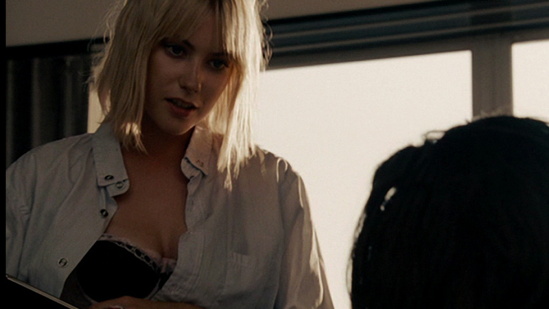 Hottest Laura Ramsey Scene in Shrink. Underwear, SFW, black bra. 675689