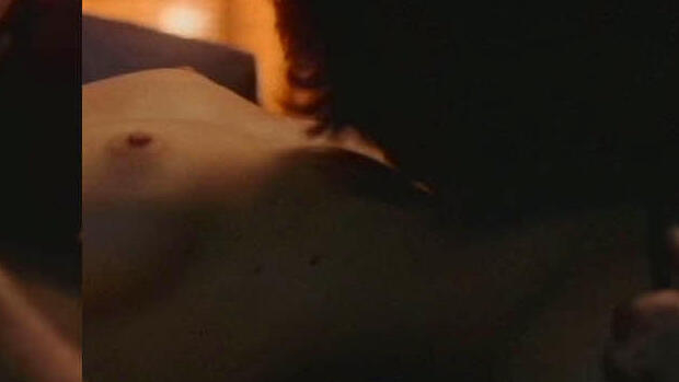 France Viens Naked as Cindy. Breasts, brunette, collage. 640827