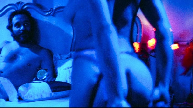 Rosie from Vigilante Naked. Breasts, Butt, blue lighting, left breast. 640871