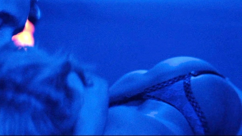 Nudes of Rosie from Vigilante. Butt, blue lighting, couple. 640872