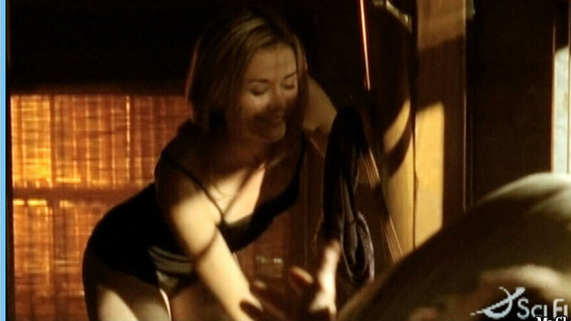 Sexiest Natalie Lisinska Scene in The Dresden Files. Underwear, SFW, black bra. 664843