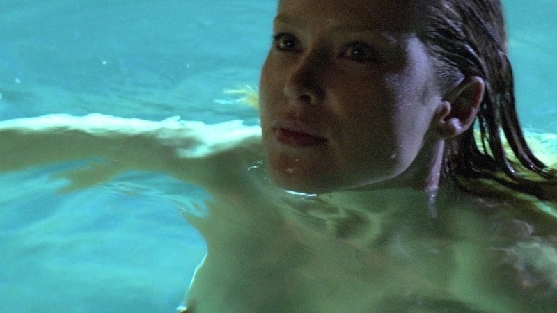 Jina from Swerve Naked. Breasts, cigarette, in pool. 736619