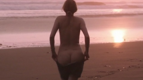 Haley Bennett in Deep Powder (2013) Butt Beach Blonde 747550