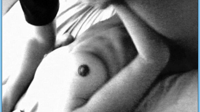 Jillian Swanson Nude as Lenore. Breasts, Body Double, black and white, couple in bed. 640766