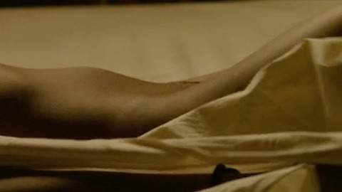 Judith Diakhate Naked as Alyssa. Breasts, Bush, hard nipples, laying in bed. 731763