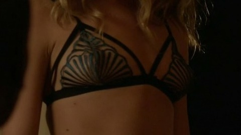 Dawn Olivieri in House of Lies (2012-2016) Underwear Breasts Bedroom Black Bra 791931