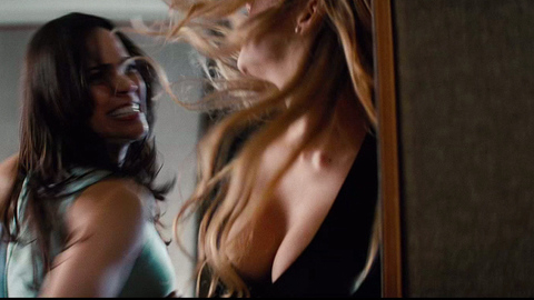 Mission: Impossible - Ghost Protocol's Sexiest Scenes with Léa Seydoux. Sexy, SFW, black dress. 709656
