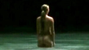 Vijessna Ferkic Naked as Sylvi. Butt, back exposed, collage. 642969