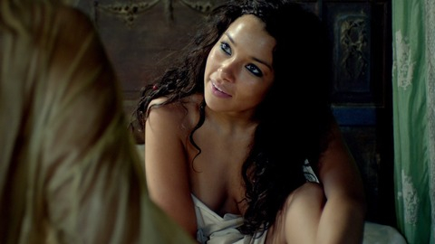 Jessica Parker Kennedy in Black Sails (2014-2017) Sexy Bed Black 755217