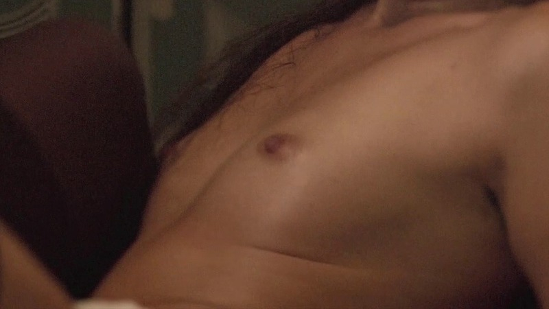 Anne Charrier Naked in Maison Close. Breasts, Lesbian, arched back, black leggings. 756805