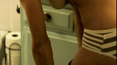 Nicole Vicius in Sound of My Voice (2012) Underwear Bathroom Sidebody 717724