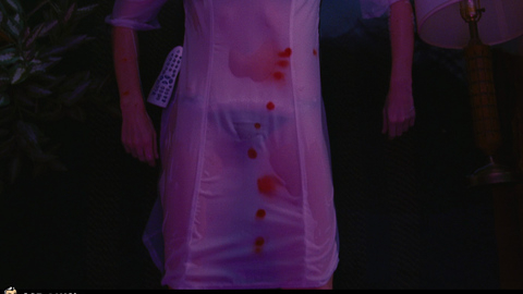 Rebecca Mader in The Big Bang (2011) Underwear Black Panties Blood 696160
