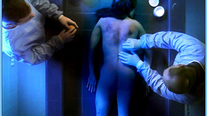 Sandra Purpuro Naked as Shelley Stark. Butt, autopsy table, back exposed. 658983