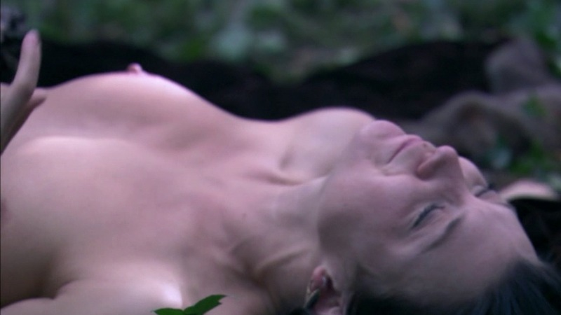 Natalie Dormer Nude in The Tudors. Breasts, brunette, eyes closed. 740326