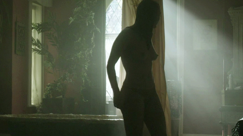 Natalie Dormer Naked in The Fades. Breasts, bathtub, dark. 803881
