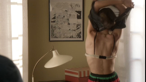 Hottest Sarah Scenes. Underwear, SFW, back exposed. 719475