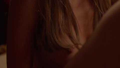 Lizzy Caplan in Masters of Sex (2013-2016) Breasts Close Up Hair Over Breast 801043