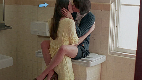 Madeline Zima in The Family Tree (2011) Sexy Lesbian Bathroom Black Hair 702520