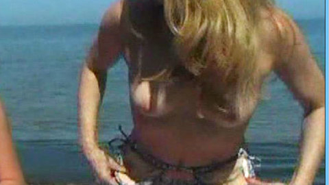 Pamela Sutch in Swamp Zombies (2005) Breasts Beach Blonde 643482