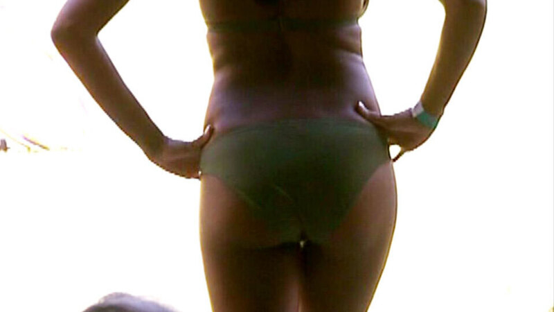 Sexiest Herself Scenes. Bikini, SFW, green bikini. 664246