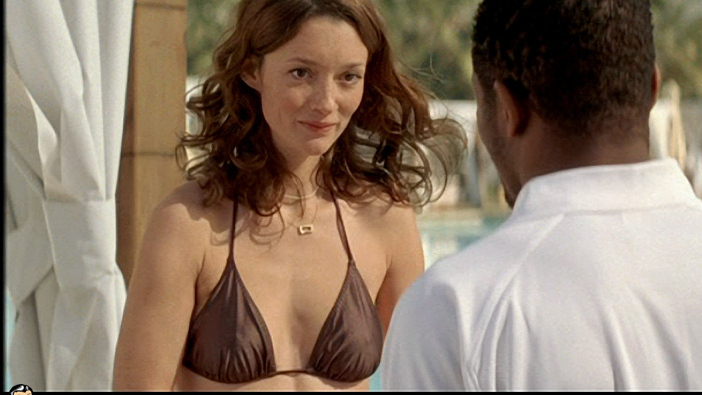 Sexiest Audrey Marnay Scene in Paris. Bikini, SFW, brunette. 680185