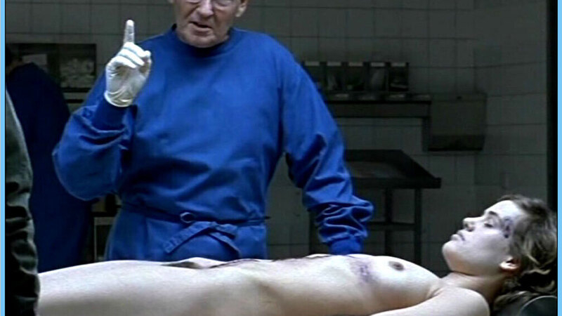 Anna Görgen Naked as Sylvia Barboza. Breasts, Bush, brunette, exam table. 665157