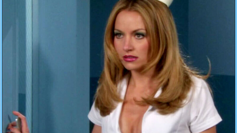 Hottest Becki Newton Scene in Ugly Betty. Sexy, SFW, black underwear. 664502