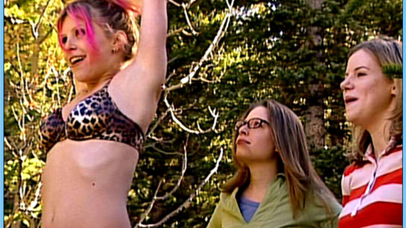 Sexiest Scenes of Kate from Wilderness Survival for Girls. Underwear, SFW, cheetah bra. 644051