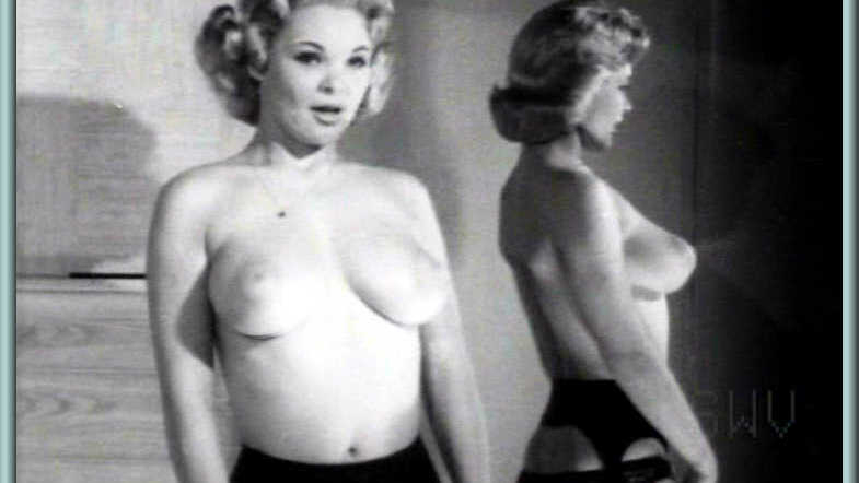 Candy Barr Naked in My Tale Is Hot. Breasts, black and white, black garter belt. 644119
