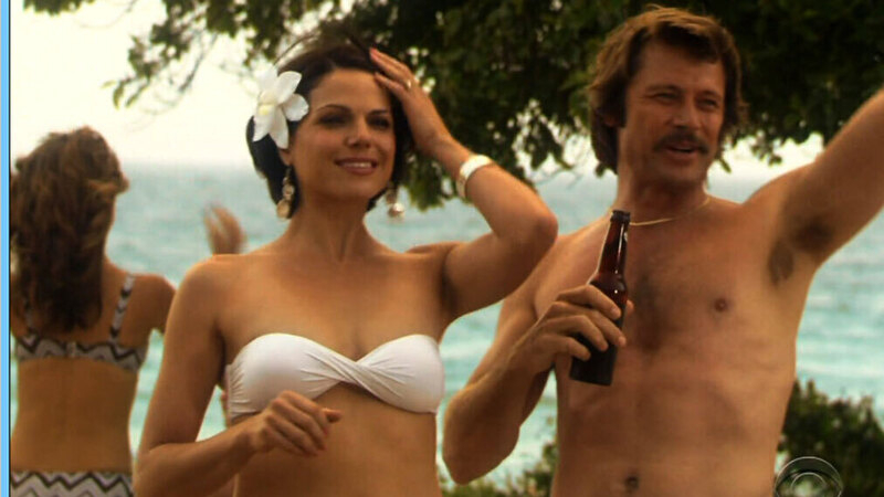 Sexiest Lana Parrilla Scene in Swingtown. Bikini, SFW, black hair. 665389