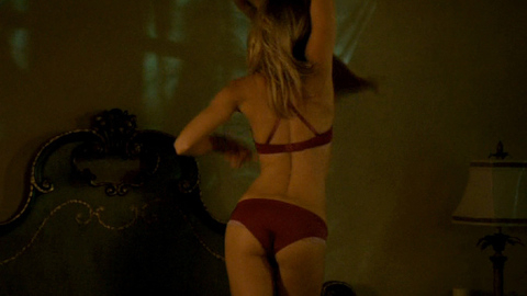 AnnaLynne McCord in 90210 (2008-2013) Underwear Blonde Red Bra 688687